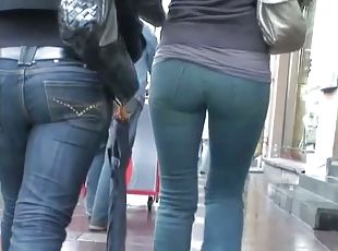 Candid Street Ass Panties