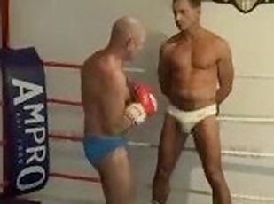 gay male tube wrestling dick punching